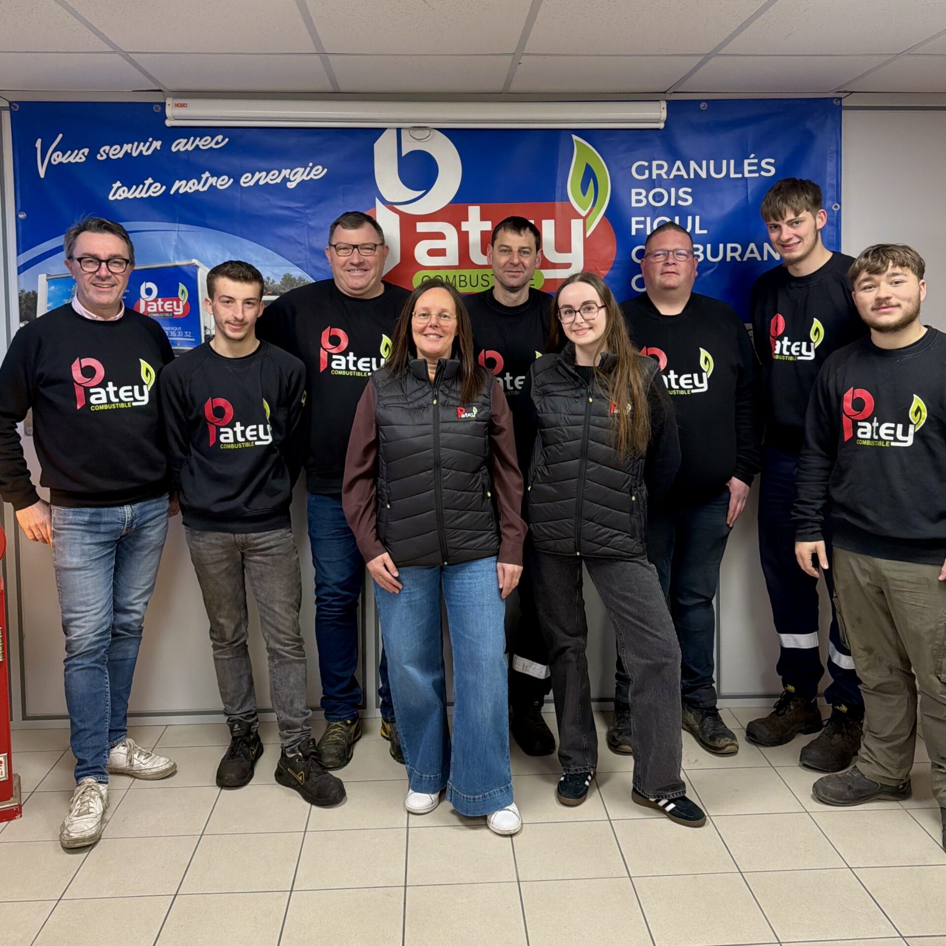 Équipe - Patey Combustible