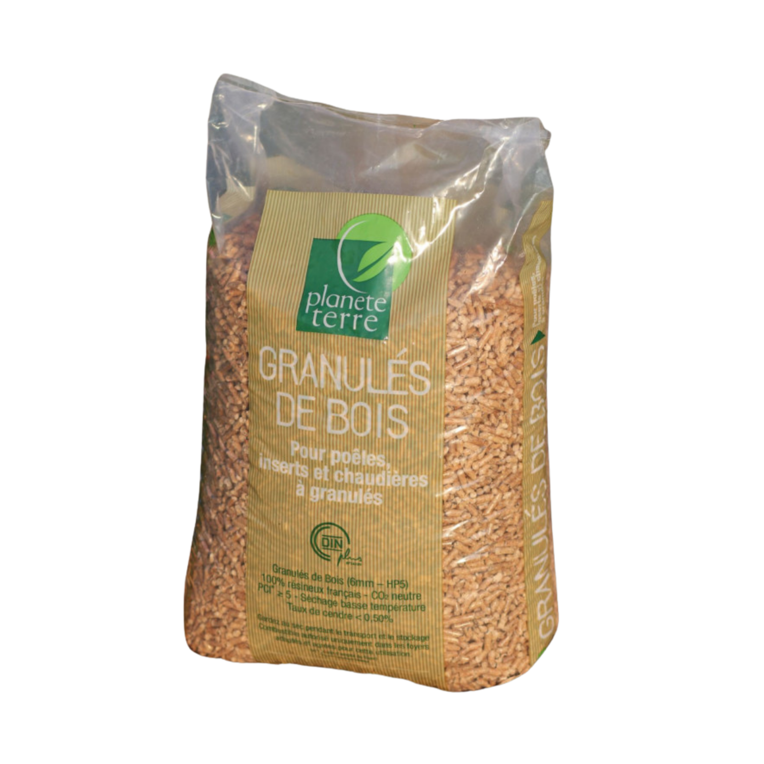 Sac Granulé de bois Planète Terre Océan - Patey Combustible